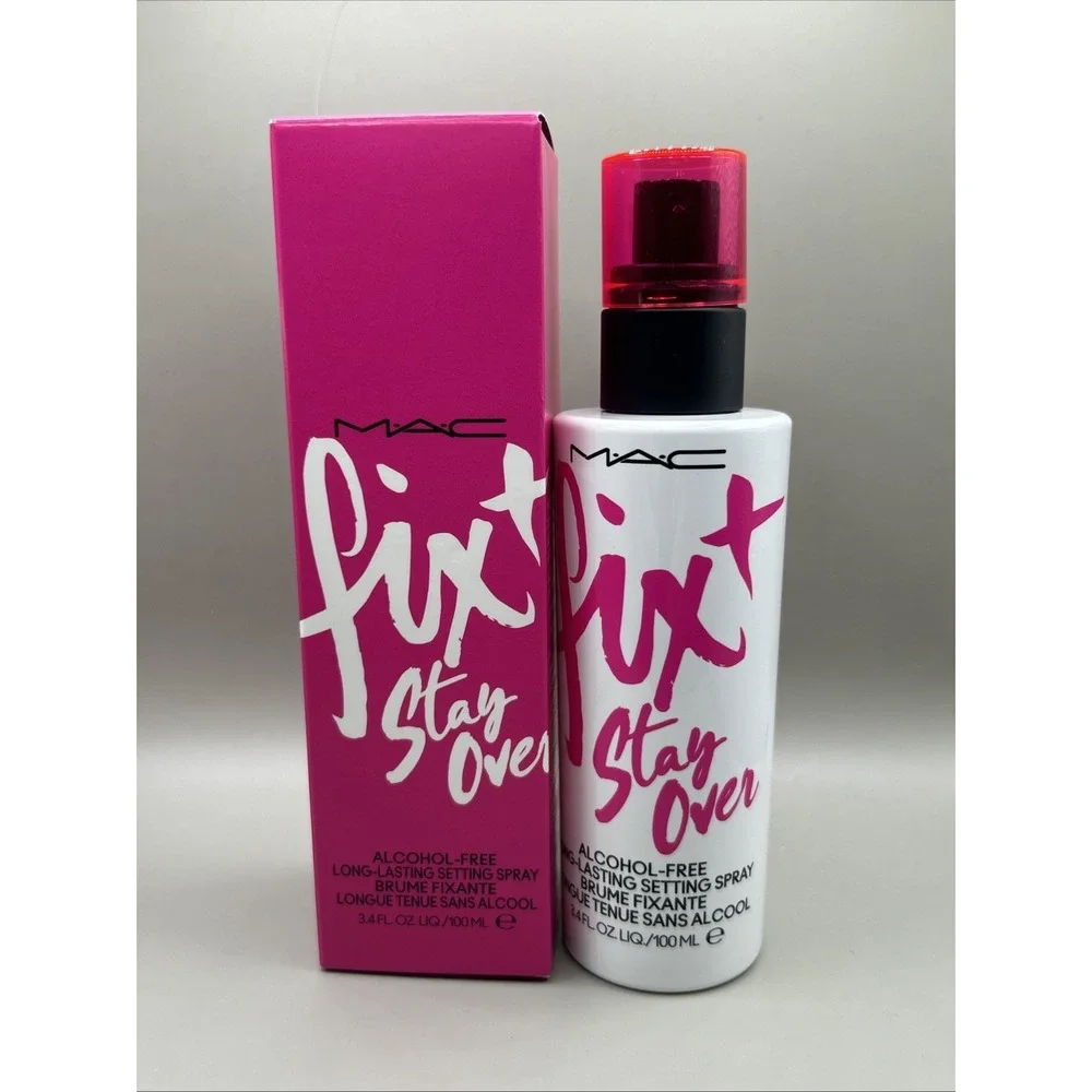 Mac Fix+ Stay Over Alcohol Free Long Lasting Setting Spray 3.4oz/100ml NEW